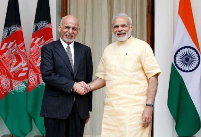 President Ashraf Ghani and PM Narendra Modi