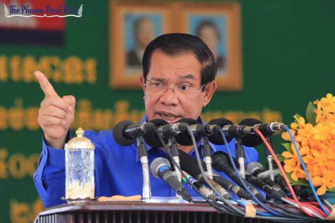 Prime Minister Hun Sen of Cambodia