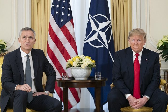 President Trump and NATO SecretaryJens Stoltenberg