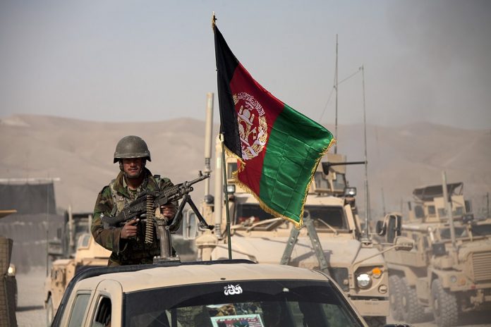 Afghan Army soldier