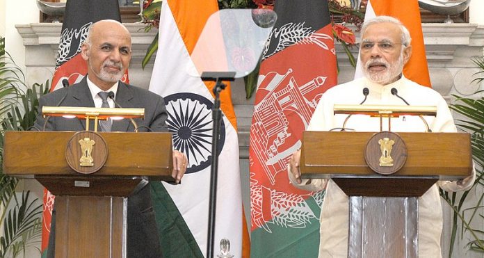 President Ashraf Ghani and PM Modi