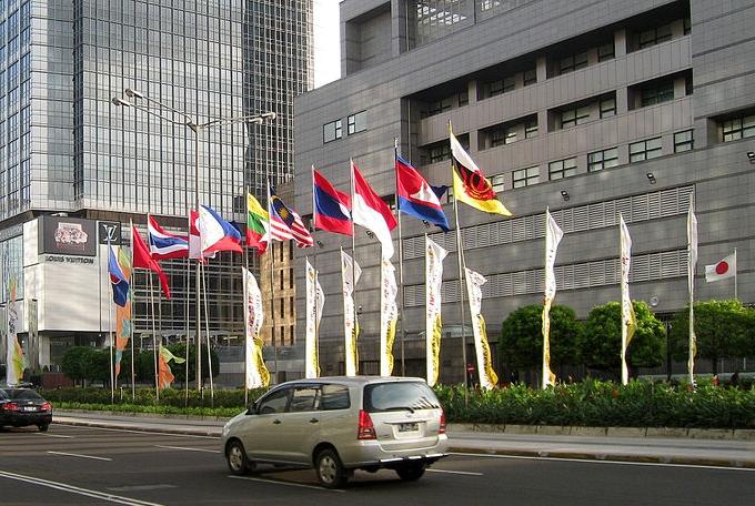 Flags of ASEAN members