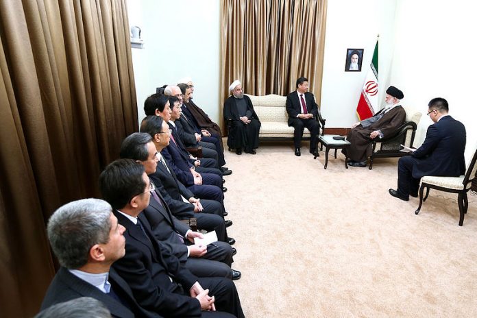 Khamenei and Xi Jinping