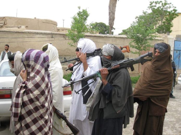 Taliban Fighters with guns